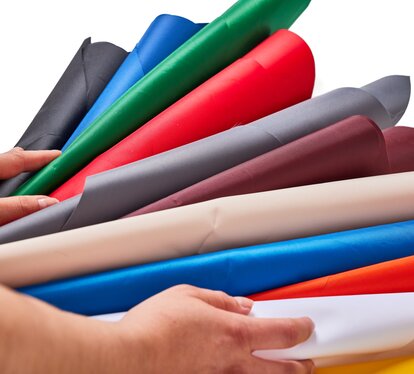 Farbpalette Stoff 250D