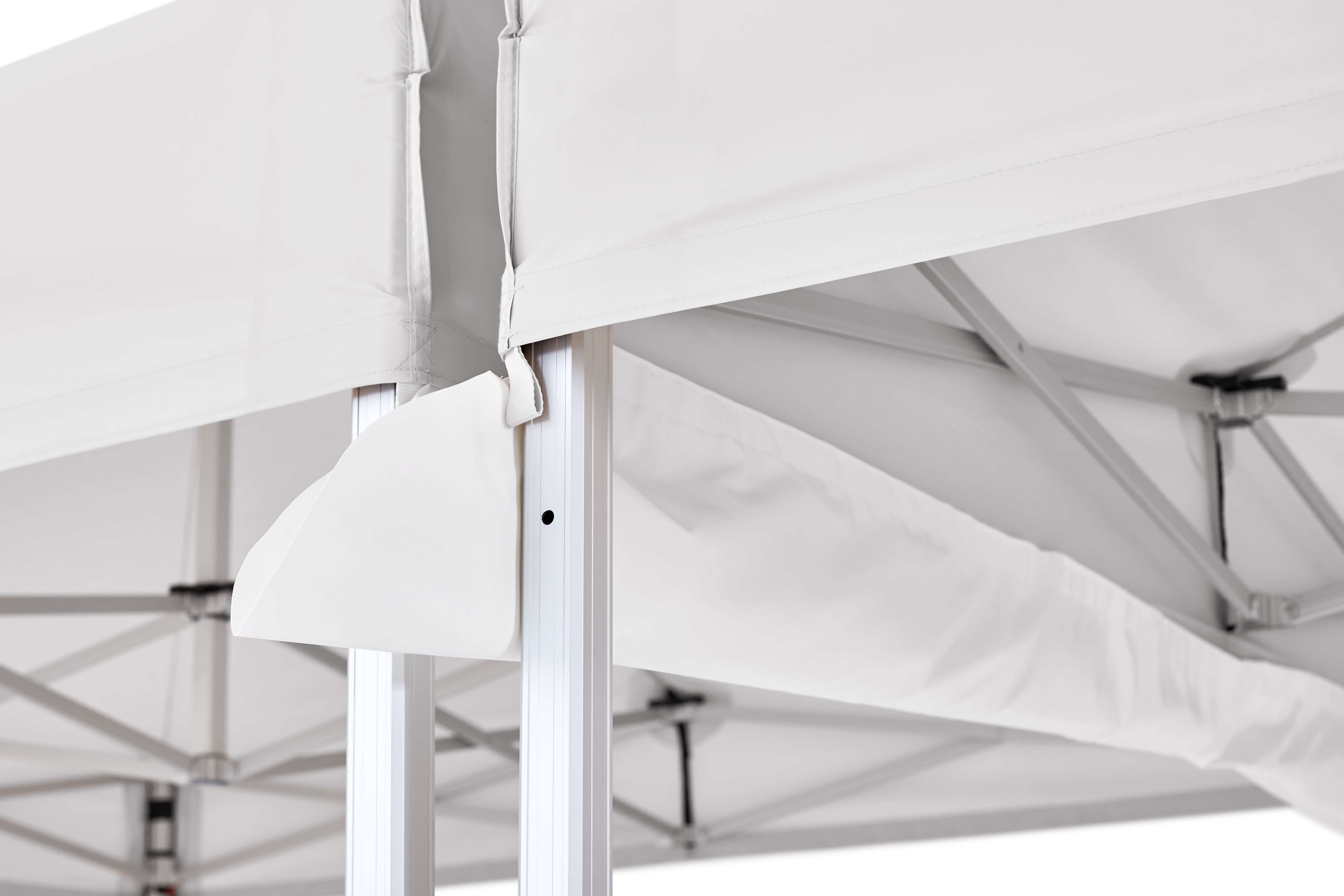 Pavillon-Regenrinne aus PVC - Jetzt kaufen bei Ecotent